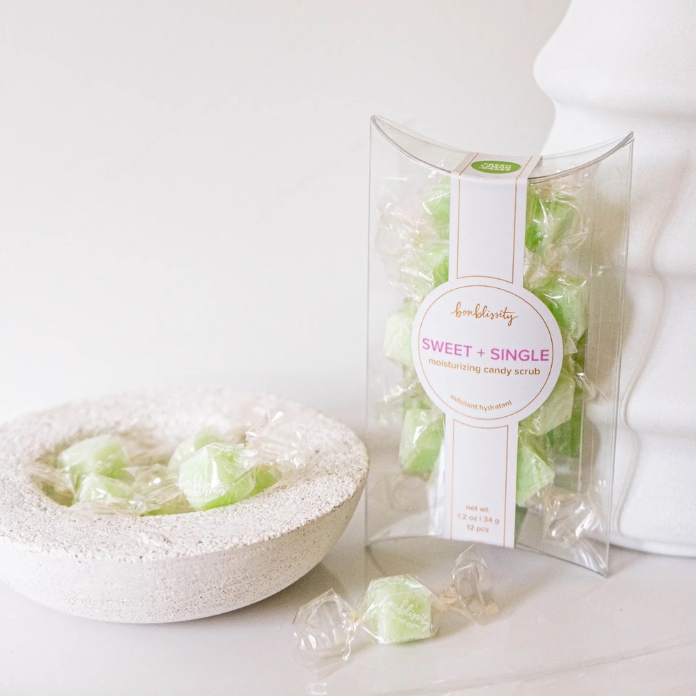Sweet + Single Sugar Cube Candy Scrub - - Picture 3 of 15